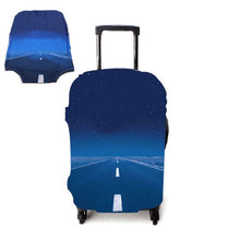 Load image into Gallery viewer, TRIPNUO Thicker Blue City Luggage Cover Travel Suitcase Protective Cover for Trunk Case Apply to 19''-32'' Suitcase Cover