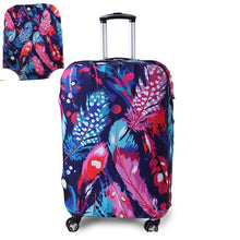 Load image into Gallery viewer, TRIPNUO Thicker Blue City Luggage Cover Travel Suitcase Protective Cover for Trunk Case Apply to 19''-32'' Suitcase Cover