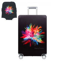 Load image into Gallery viewer, TRIPNUO Thicker Blue City Luggage Cover Travel Suitcase Protective Cover for Trunk Case Apply to 19&#39;&#39;-32&#39;&#39; Suitcase Cover
